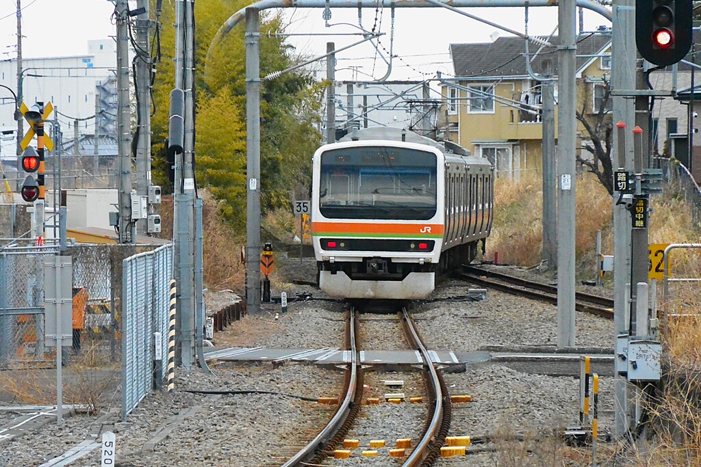 第19回瑞穂のつるし飾り  (帰りの駅で・・)