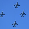 菜園上空・ブルーインパルス（アクロバット飛行） 