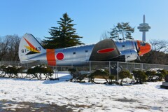 航空発祥記念館前・カーチスC-46