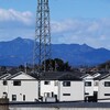 K川土手・奥多摩方面の山々