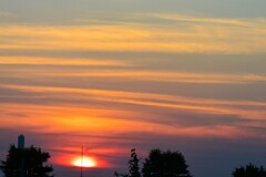 6月30日の朝日