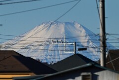 用水路・富士山