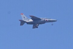 K川上空・自衛隊機（T-4練習機）