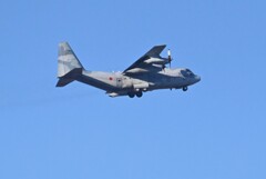 自衛隊機（C-130H）