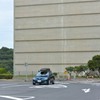 瀬戸大橋の橋桁と愛車（与島より）
