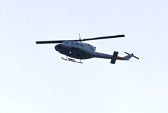 フルサイズ一眼でヘリを試写（アメリカ空軍機・UH－1ヒューイ）