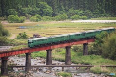 沈下橋と鉄橋