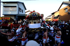 火祭り　お神輿
