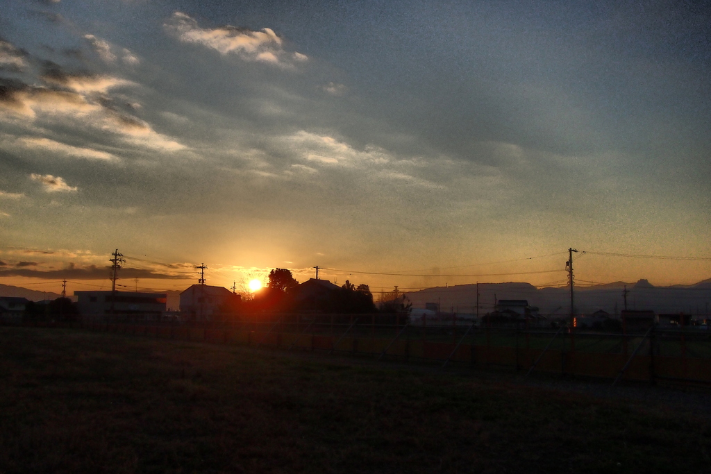 夕陽