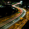 Night Expressway at Izumi-otsu SA