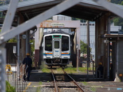 洗車中の天浜線