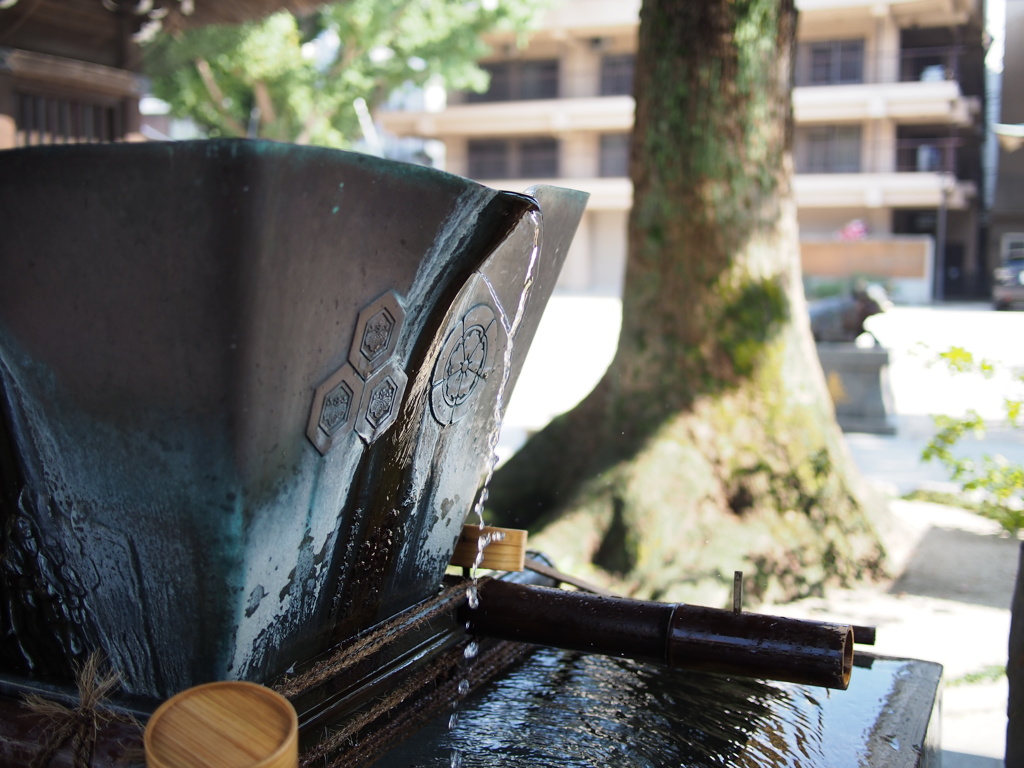 櫛田神社へお参り