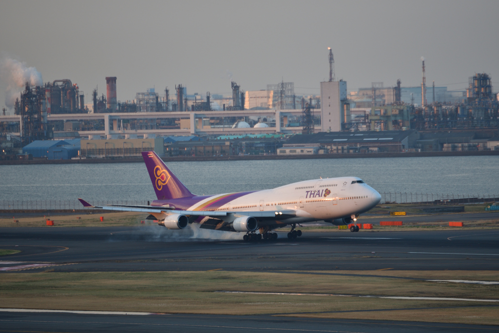 タッチダウン
