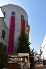 花びら回廊のあるリゾート