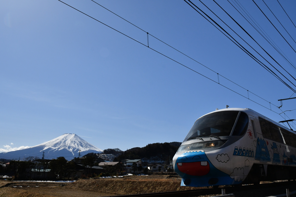 富士山とフジサン