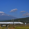 新幹線と富士山　２