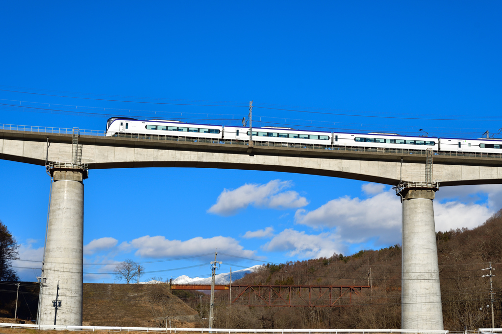 新旧立場川橋梁