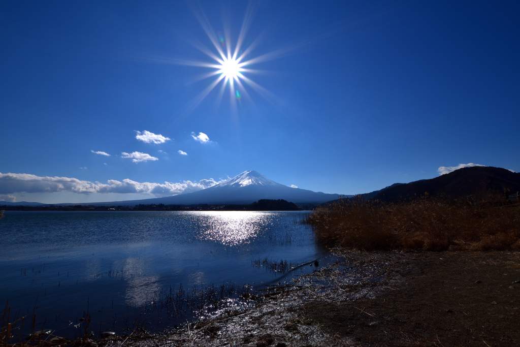 河口湖から　１