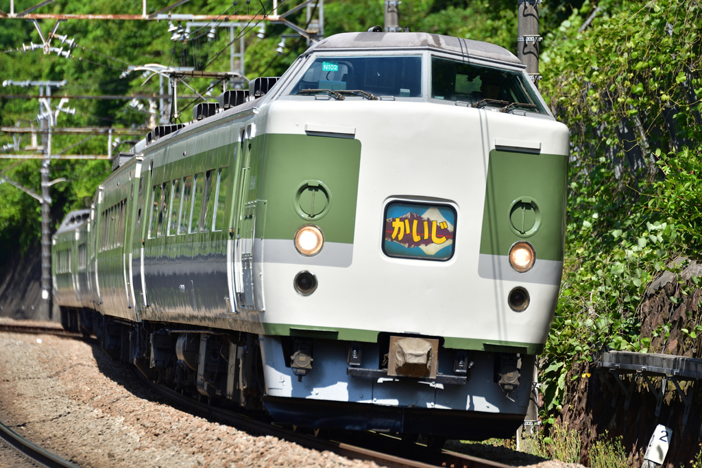 旧国鉄時代の特急用車両 