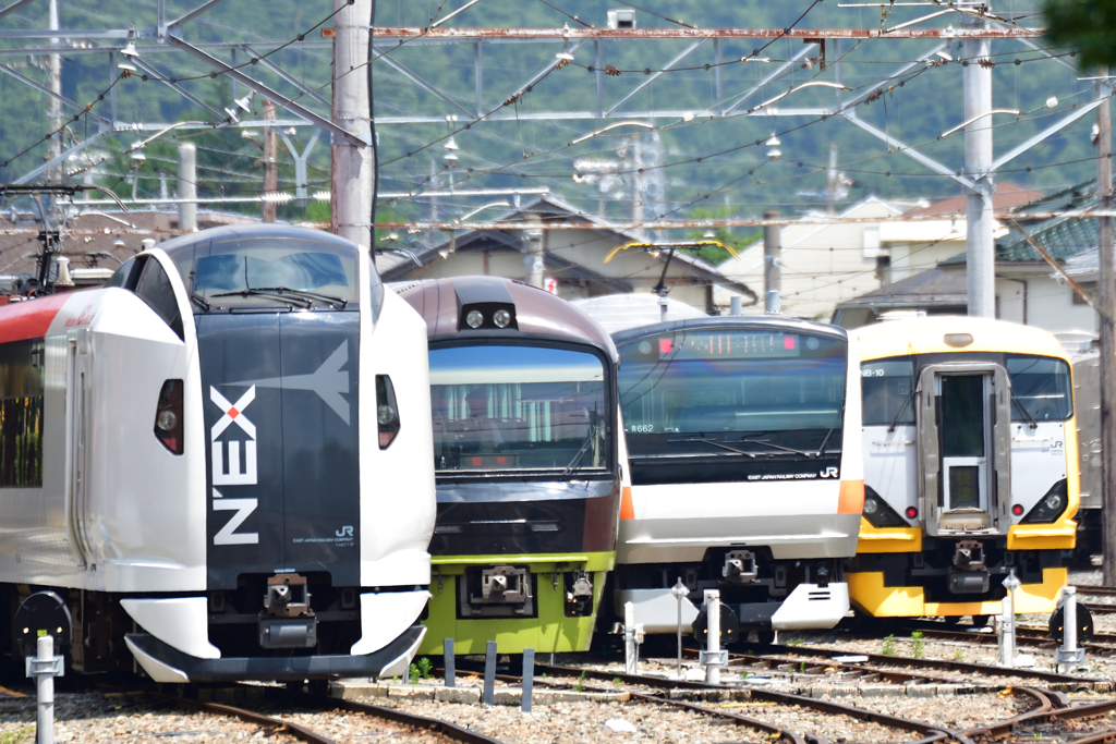 ここは本当に河口湖駅？