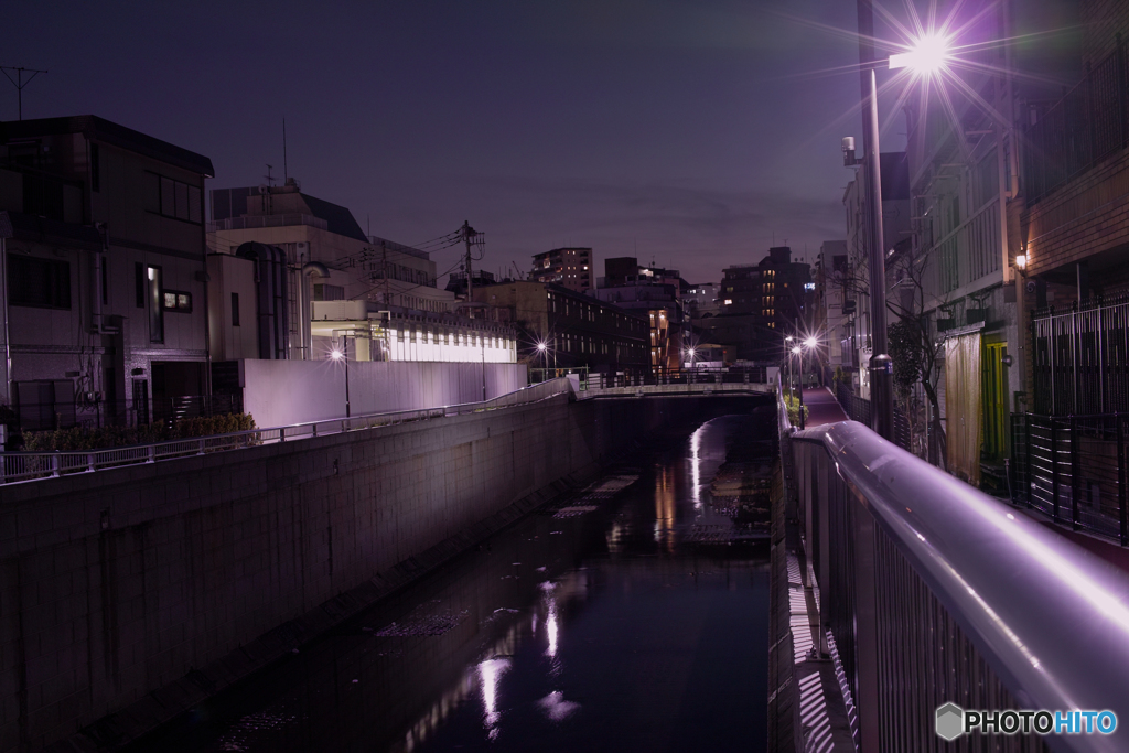 帰社途中の風景