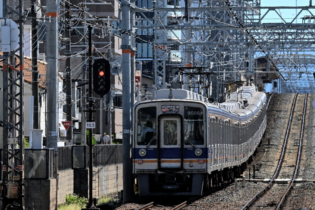 坂を登る