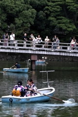 奈良公園の盆風景