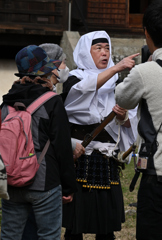 火縄銃の演武が終わってー４
