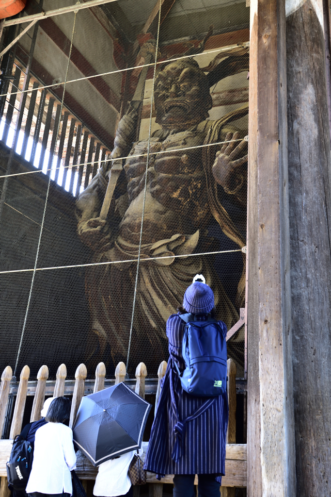 東大寺の門番