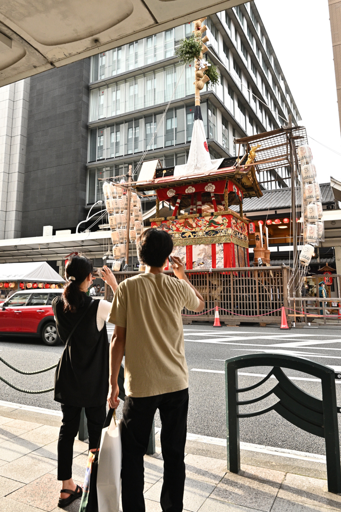 7月13日の四条通り（１）