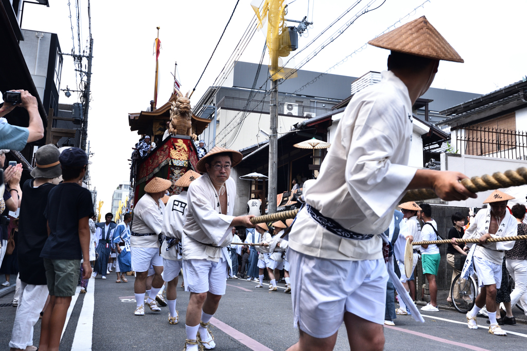 山鉾巡行（３）