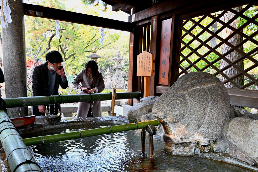 今年の干支のいる神社