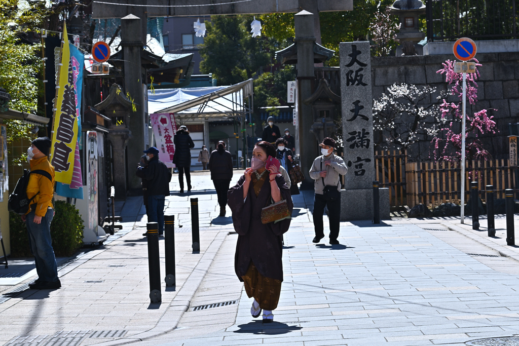 天満宮の春景色（９）