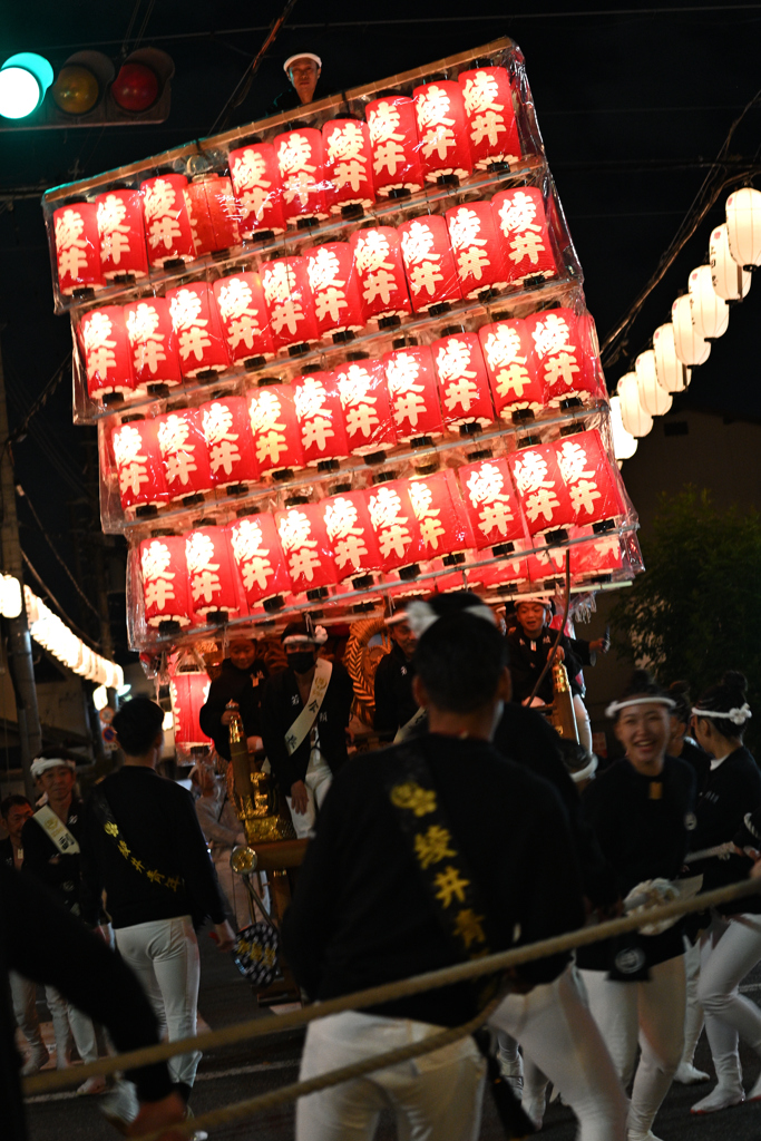 夜間曳行（２）