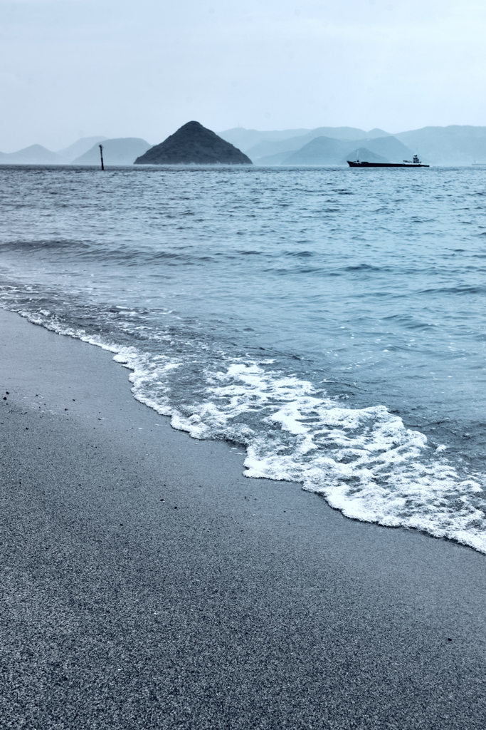 渋川海岸からの眺め