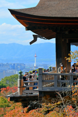 遠くに見えるは京都タワー（２）