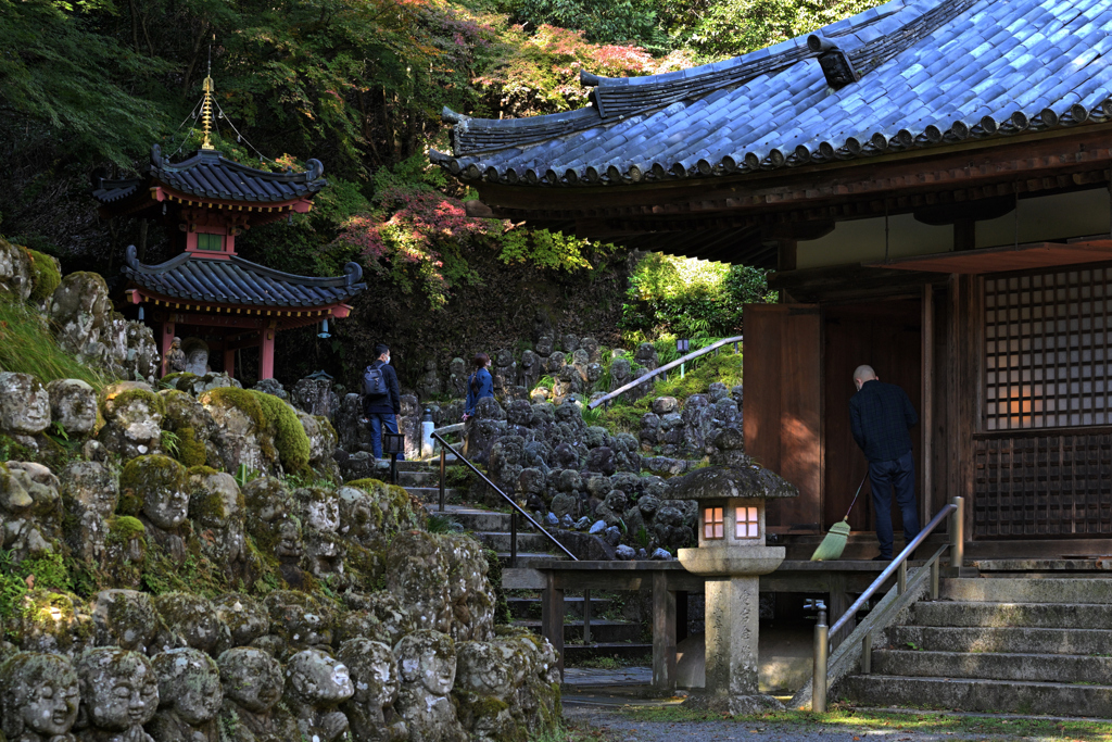 羅漢像のいる癒しの寺（１）