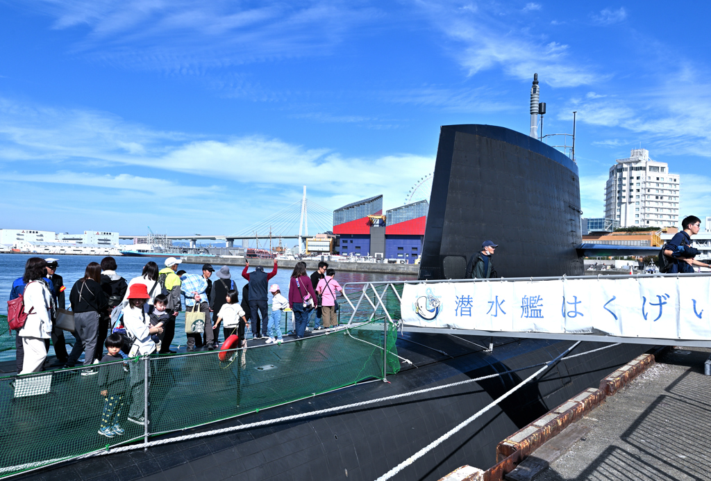 潜水艦「はくげい」ー１