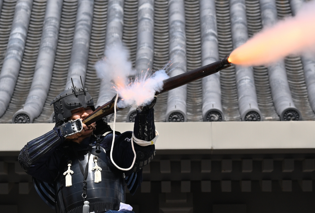 火縄銃の演武（１）