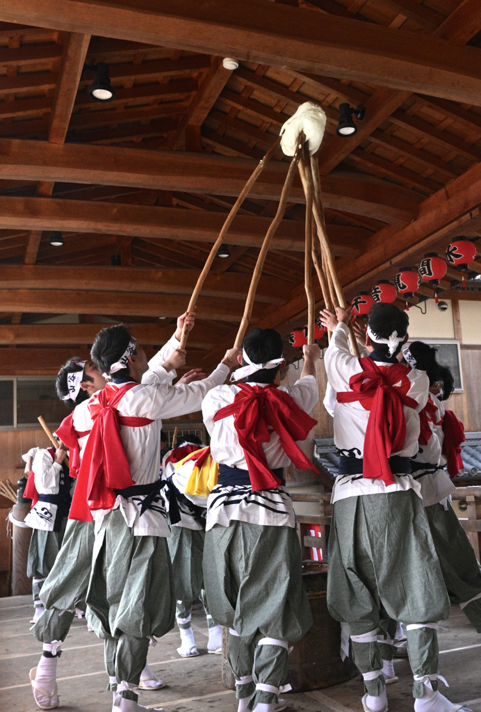 千本つき餅つき神事（５）