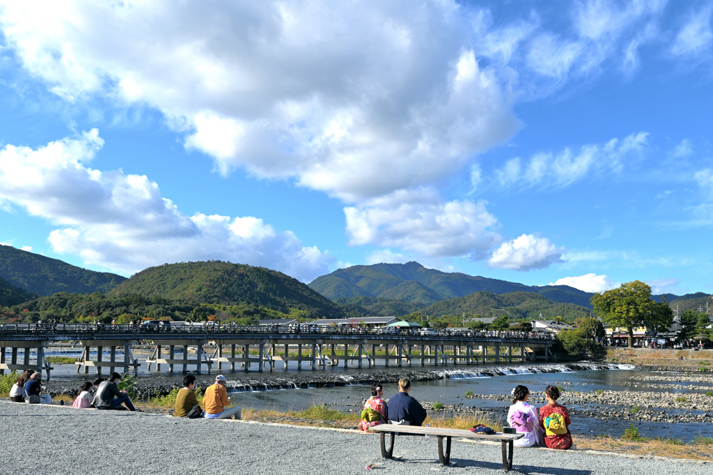 文化の日の嵐山（２）