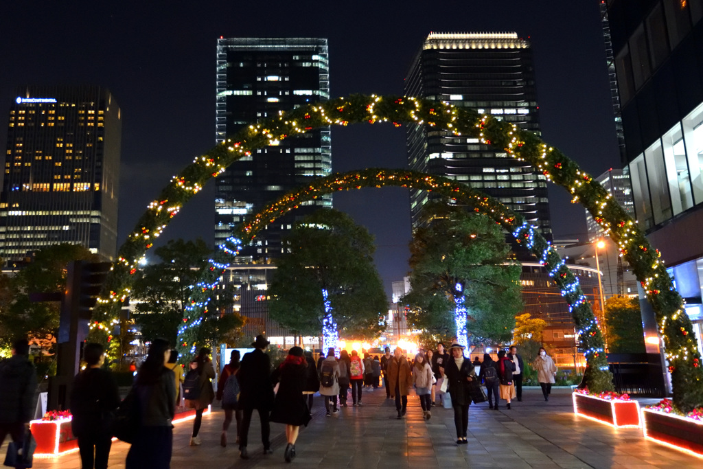 梅田スカイビルのクリスマス（１）