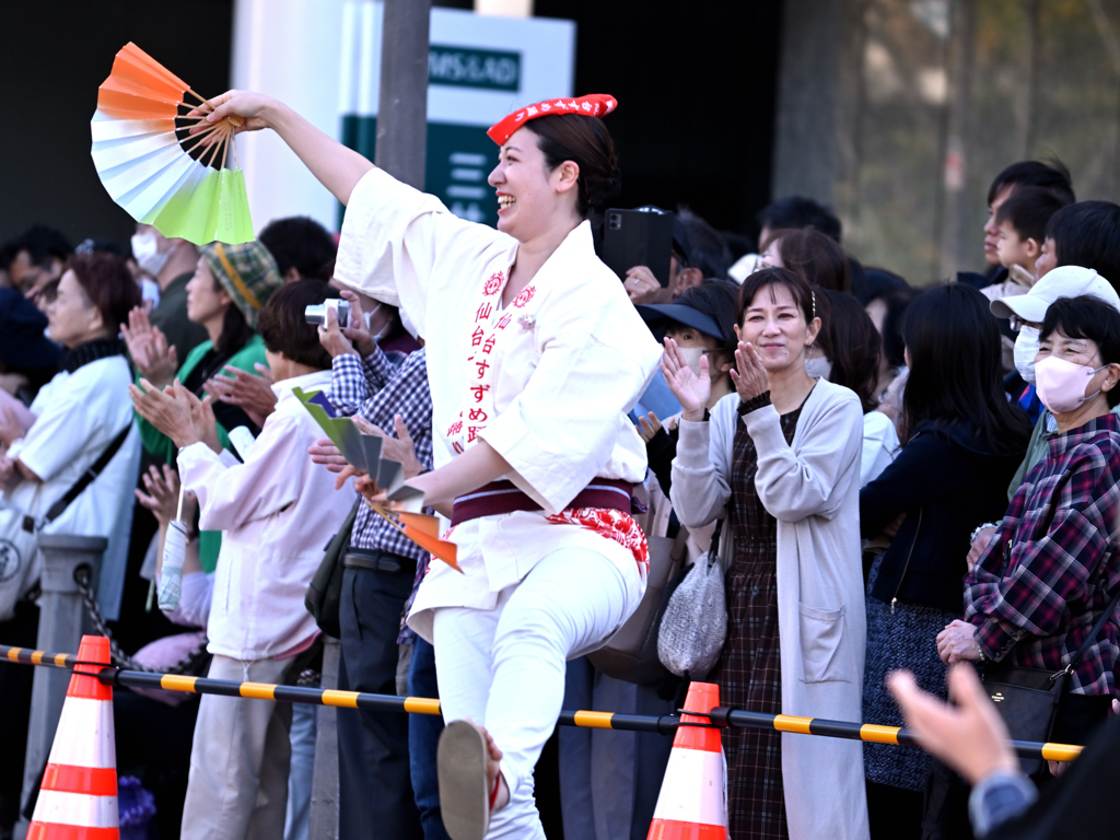仙台すずめ踊り「伊達の舞」ー３