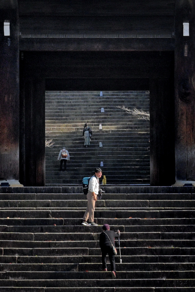 知恩院の石段（１）