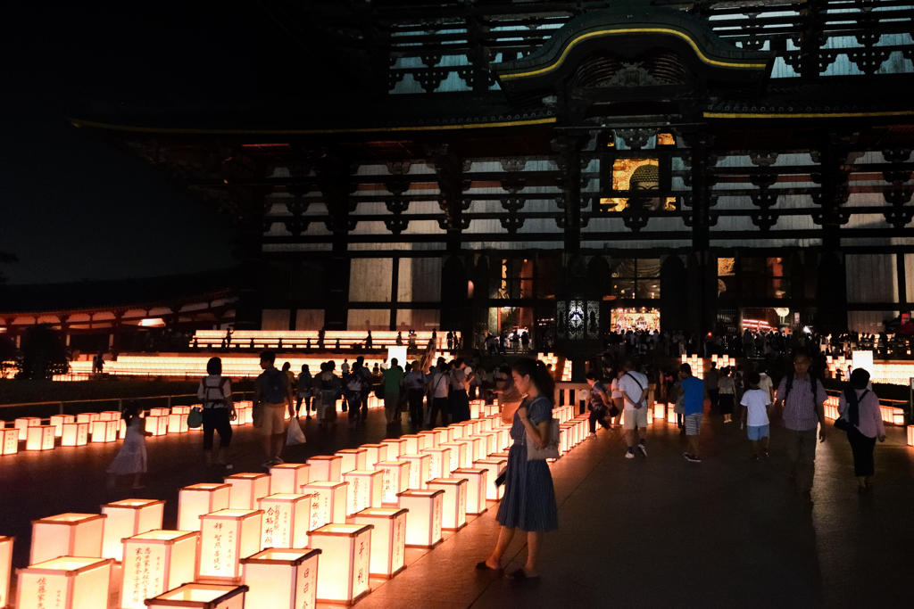 東大寺のお盆風景（１）