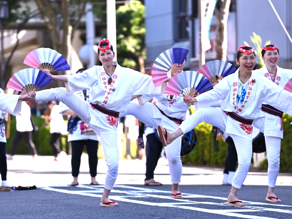 仙台すずめ踊り「伊達の舞」ー４