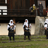 火縄銃の演武　開始待ち