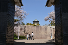 桜門の巨石