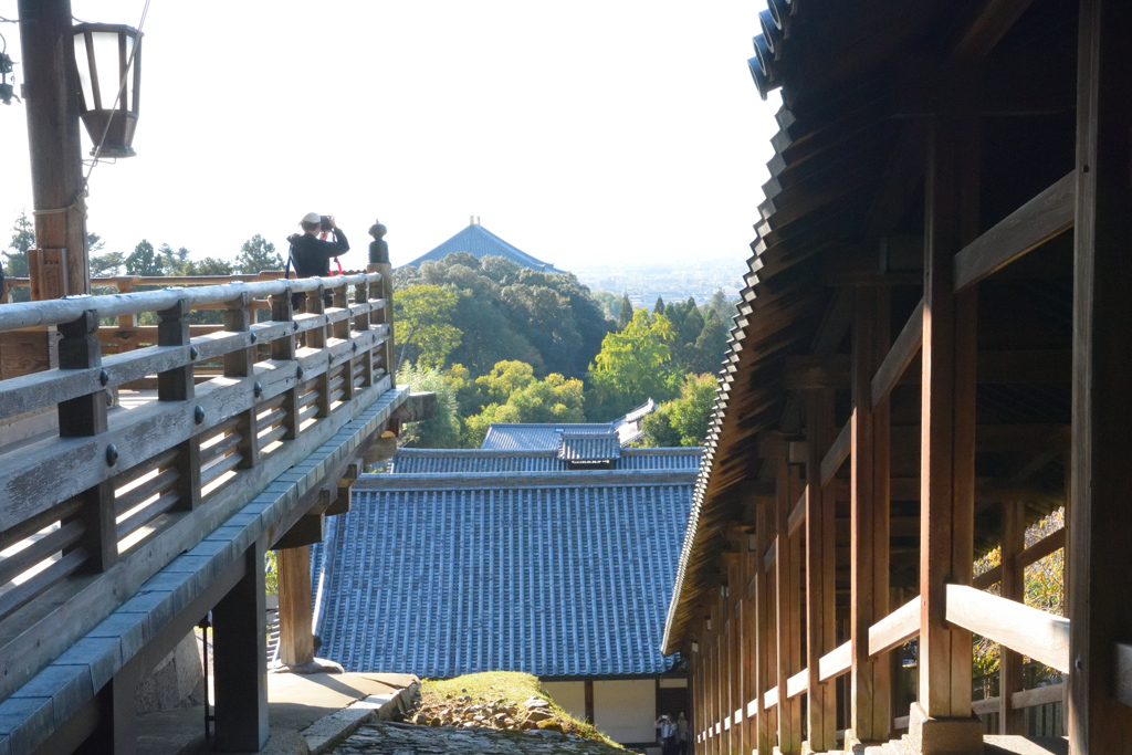 東大寺二月堂からの眺め（２）