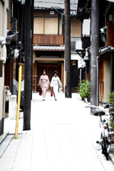 祇園にて